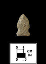 Thumbnail image of a Brewerton side notched from 18BA71-S-78 UMBC Site - click on image to see larger view.